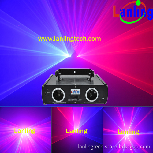 Double Red and Blue Laser Show Light (L2461)